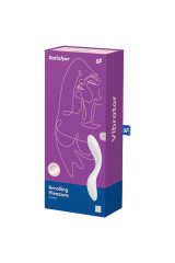 SATISFYER - VIBRATORE RRROLLING PLEASURE GSPOT BIANCO