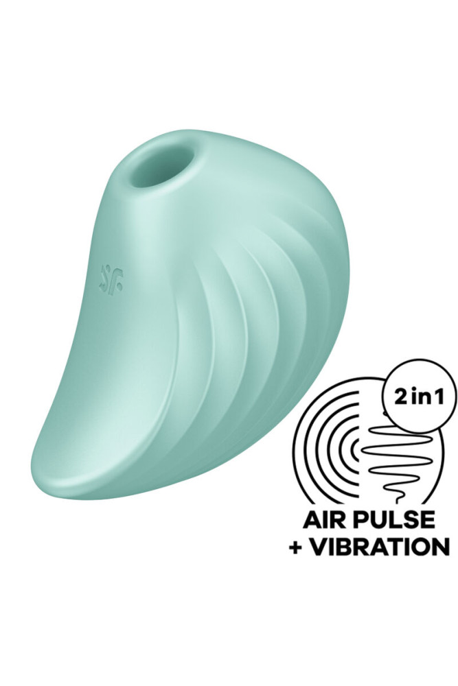 SATISFYER - PEARL DIVER STIMULATOR UND VIBRATOR GRÜN