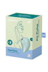 SATISFYER - PEARL DIVER STIMULATOR UND VIBRATOR GRÜN