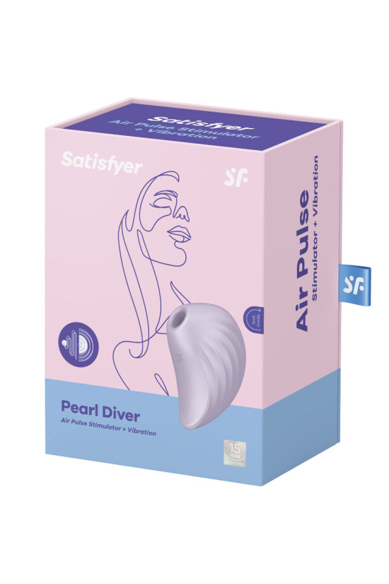 SATISFYER - PEARL DIVER STIMULATOR UND VIBRATOR GRÜN