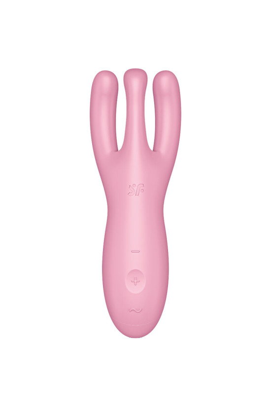 SATISFYER - APP THREESOME 4 VIBRATORE ROSA