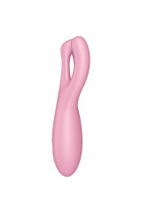 SATISFYER - APP THREESOME 4 VIBRATORE ROSA