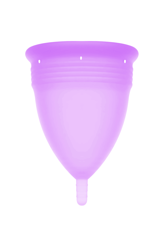 STERCUP - COPPA MESTRUALE IN SILICONE FDA LILLA - TAGLIA S