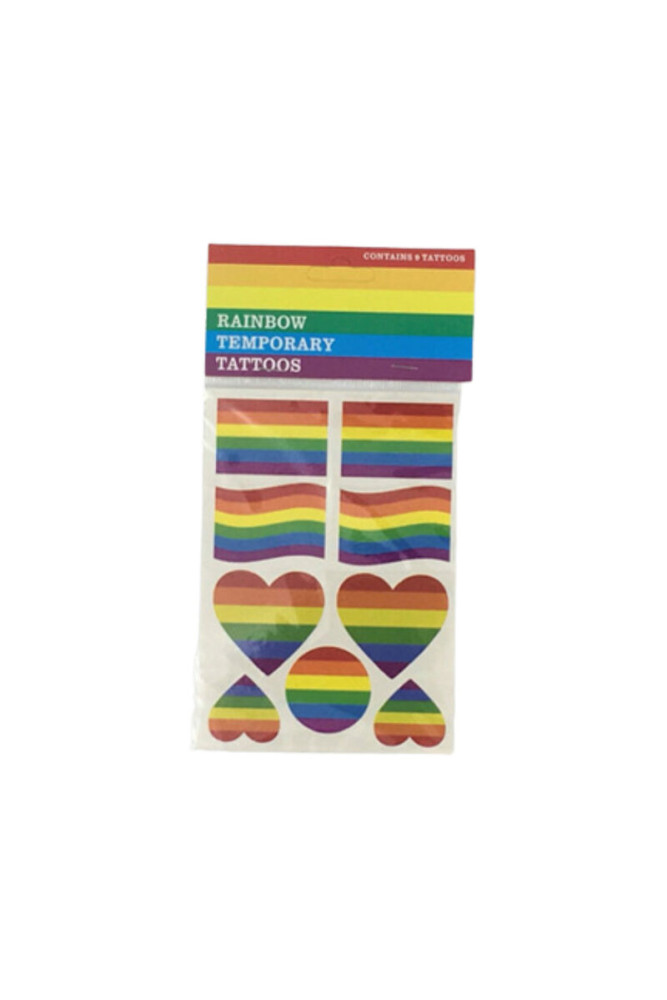 PRIDE - TATUAGGI CON BANDIERA LGBT