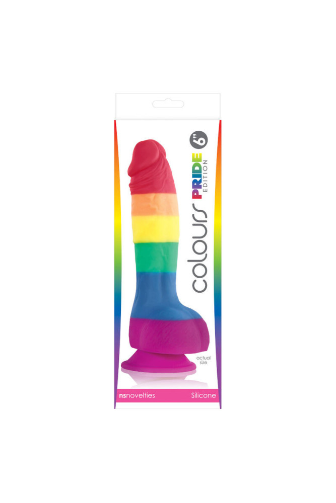 PRIDE - DILDO BANDIERA LGBT 15 CM