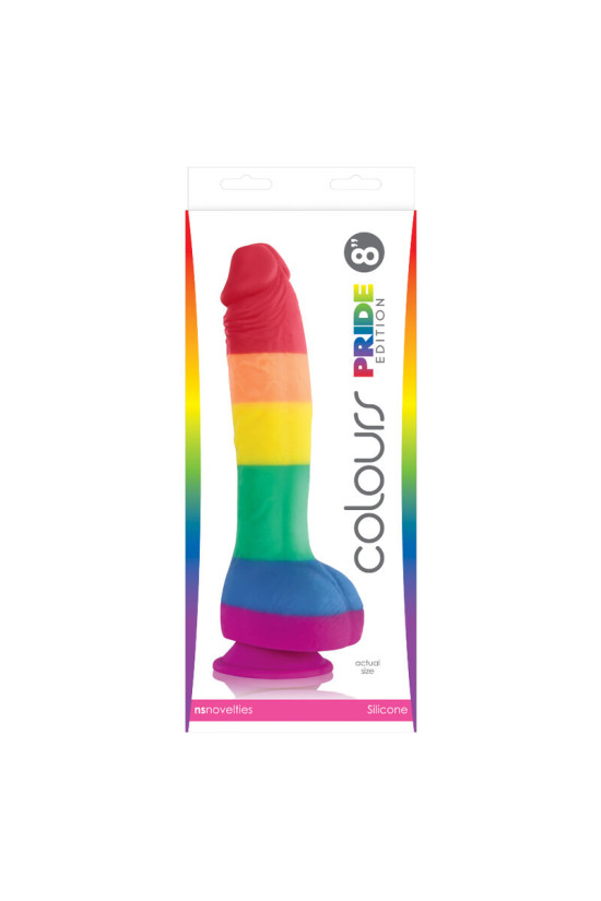 PRIDE - DILDO BANDIERA LGBT 19 CM