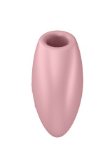 SATISFYER - CUTIE HEART STIMOLATORE E VIBRATORE AIR PULSE ROSA