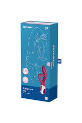 SATISFYER - VIBRATORE EMBRACE ME GSPOT BERRY