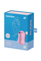 SATISFYER - STIMOLATORE E VIBRATORE D'ARIA PER ZUCCHERO COTONE LILLA