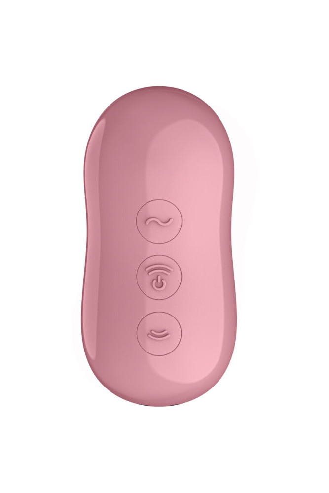 SATISFYER - STIMOLATORE E VIBRATORE D'ARIA PER ZUCCHERO DI COTONE ROSA