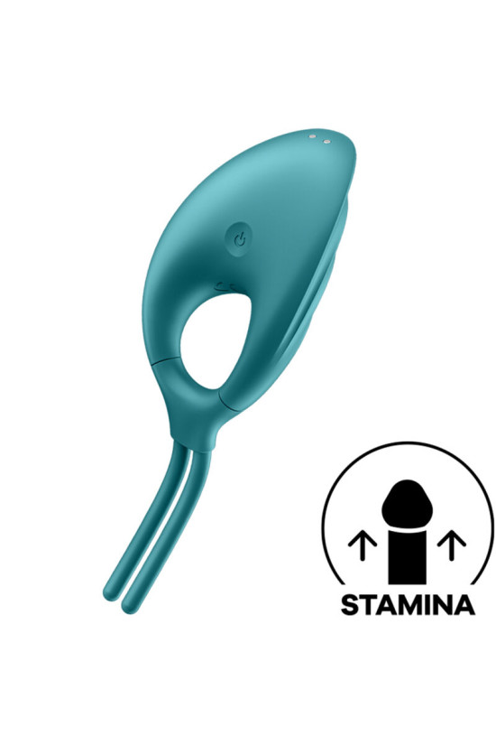 SATISFYER - VIBRATORE AD ANELLO SWORDSMAN VERDE
