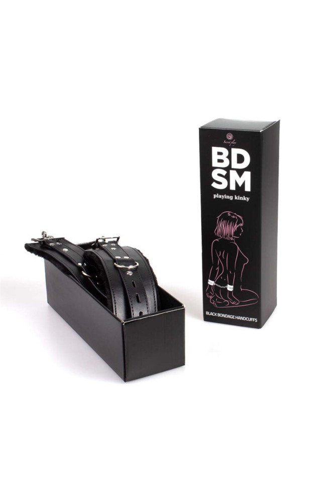 SECRETPLAY - MANETTEBLACK BONDAGE COLLEZIONE BDSM
