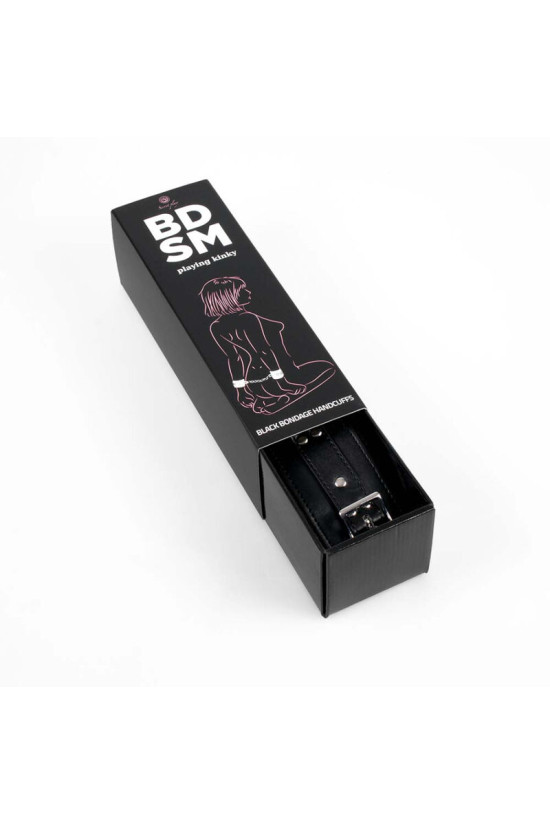 SECRETPLAY - MANETTEBLACK BONDAGE COLLEZIONE BDSM
