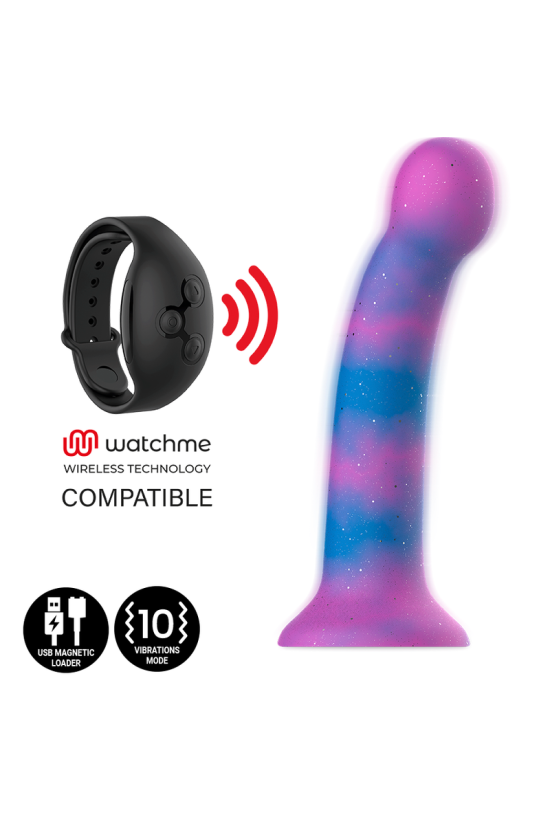 MYTHOLOGY - DION GALACTIC DILDO S - VIBRATORE WATCHME COMPATIBILE CON TECNOLOGIA WIRELESS
