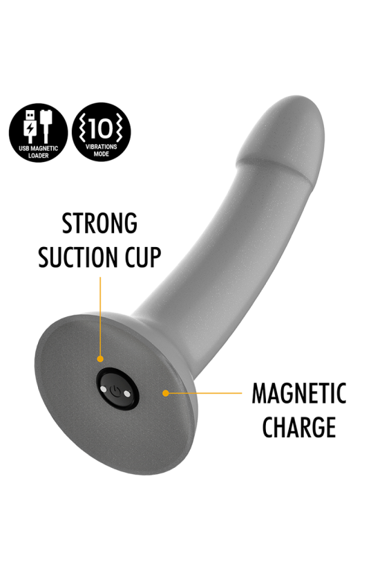 MYTHOLOGY - RUNE MAJESTIC DILDO S - VIBRATORE WATCHME COMPATIBILE CON TECNOLOGIA WIRELESS
