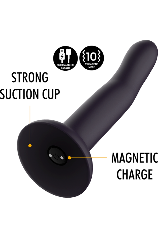 MYTHOLOGY - DUMAN MYSTIC DILDO L - VIBRATORE COMPATIBILE CON TECNOLOGIA WIRELESS WATCHME