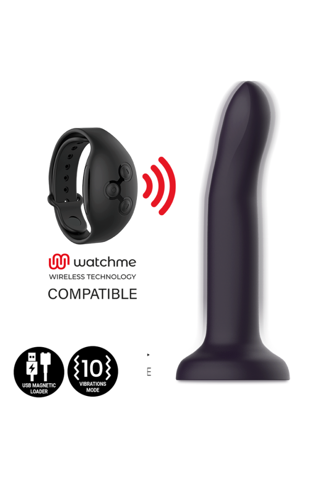 MYTHOLOGY - DUMAN MYSTIC DILDO L - VIBRATORE COMPATIBILE CON TECNOLOGIA WIRELESS WATCHME