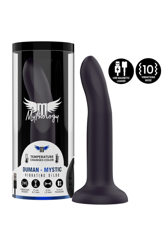 MYTHOLOGY - DUMAN MYSTIC DILDO M - VIBRATORE COMPATIBILE CON TECNOLOGIA WIRELESS WATCHME