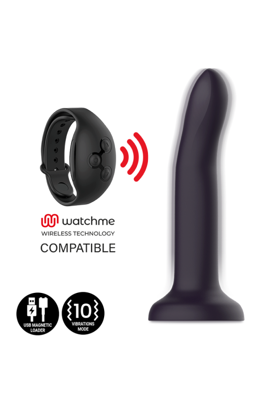 MYTHOLOGY - DUMAN MYSTIC DILDO M - VIBRATORE COMPATIBILE CON TECNOLOGIA WIRELESS WATCHME