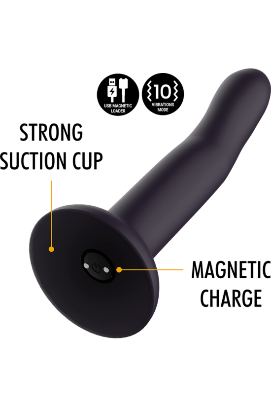 MYTHOLOGY DUMAN MYSTIC DILDO S - VIBRATORE WATCHME COMPATIBILE CON TECNOLOGIA WIRELESS