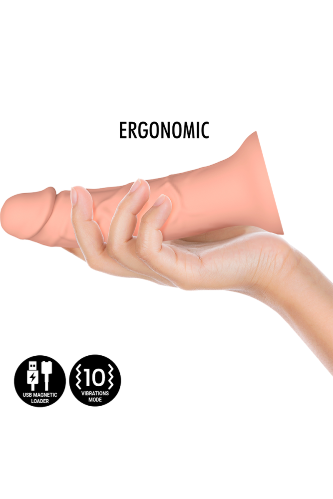 MYTHOLOGY - ASHER ORIGINAL DILDO M - VIBRATORE COMPATIBILE CON TECNOLOGIA WATCHME WIRELESS