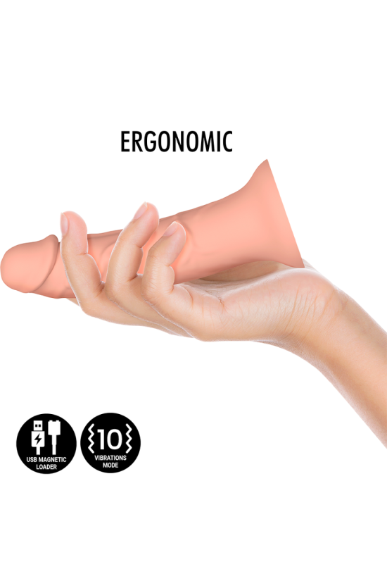 MYTHOLOGY - ASHER ORIGINAL DILDO S - VIBRATORE COMPATIBILE CON TECNOLOGIA WIRELESS WATCHME