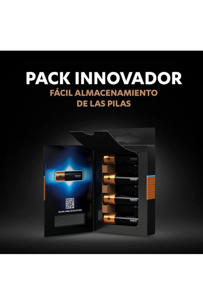 DURACELL - OPTIMUM 200 BATTERIA ALCALINA AA LR6 4 UNIT