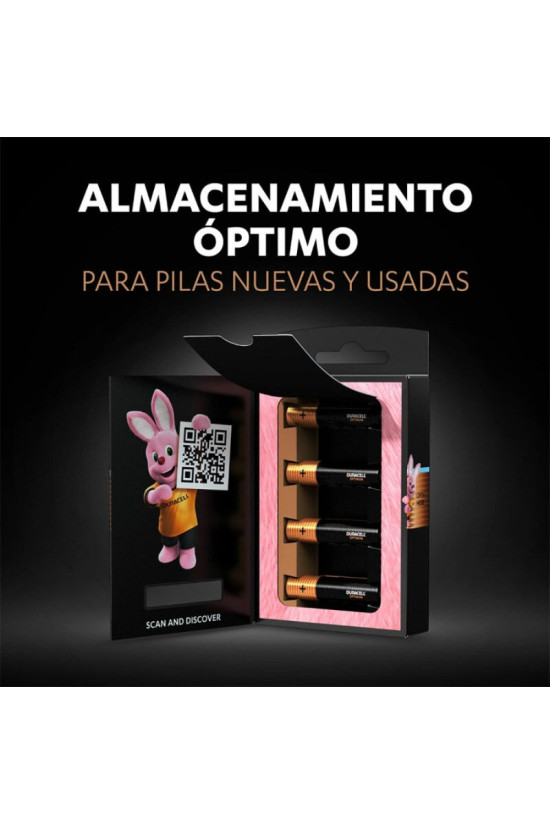 DURACELL - BATTERIA ALCALINA OPTIMUM 200 AAA LR03 4 UNIT