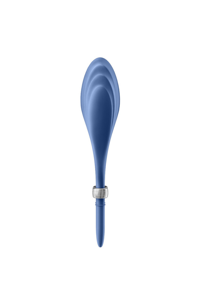 SATISFYER - ANELLO VIBRATORE DUELIST BLU