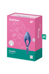 SATISFYER - ANELLO VIBRATORE DUELIST BLU