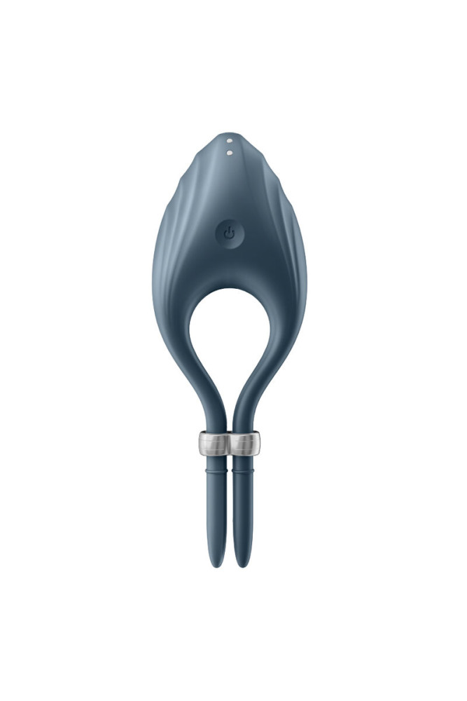 SATISFYER - ANELLO VIBRATORE DUELIST GRIGIO