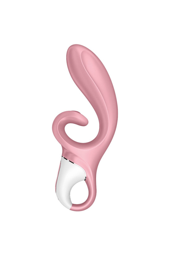 SATISFYER - APP VIBRATORE HUG ME RABBIT ROSA