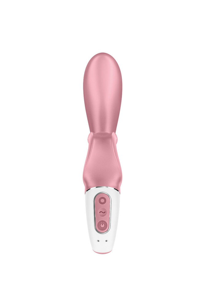 SATISFYER - APP VIBRATORE HUG ME RABBIT ROSA