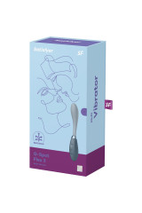 SATISFYER - MULTI VIBRATORE G-SPOT FLEX 3 GRIGIO