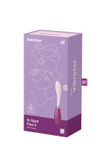 SATISFYER - MULTI VIBRATORE G-SPOT FLEX 3 ROSSO