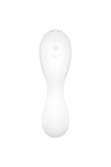 SATISFYER - STIMOLATORE A E VIBRATORE CURVY TRINITY 5 BIANCO
