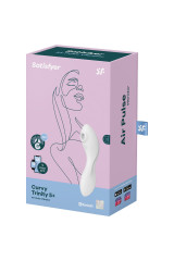 SATISFYER - STIMOLATORE A E VIBRATORE CURVY TRINITY 5 BIANCO