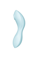 SATISFYER - STIMOLATORE E VIBRATORE CURVY TRINITY 5 AIR PULSE BLU