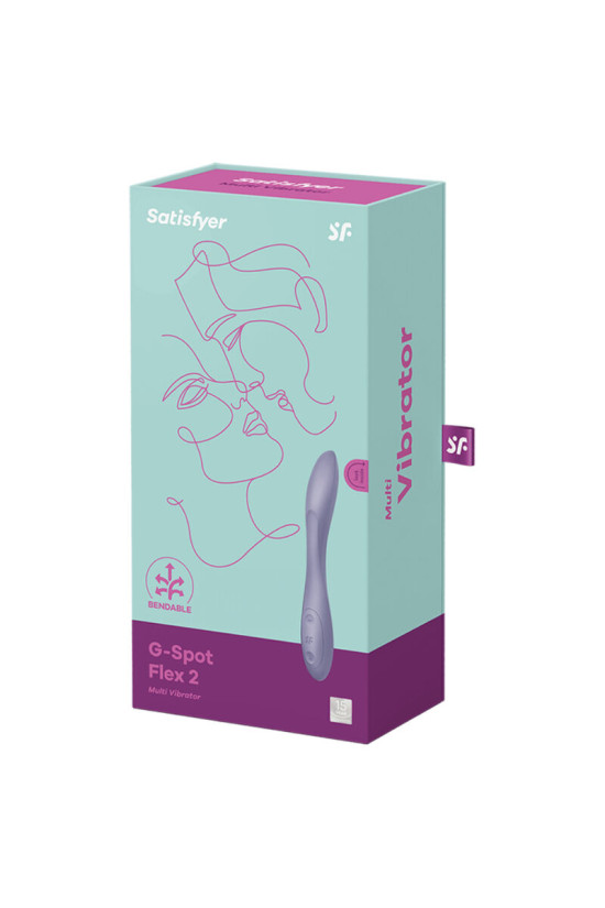 SATISFYER - MULTI VIBRATORE G-SPOT FLEX 2 VIOLA