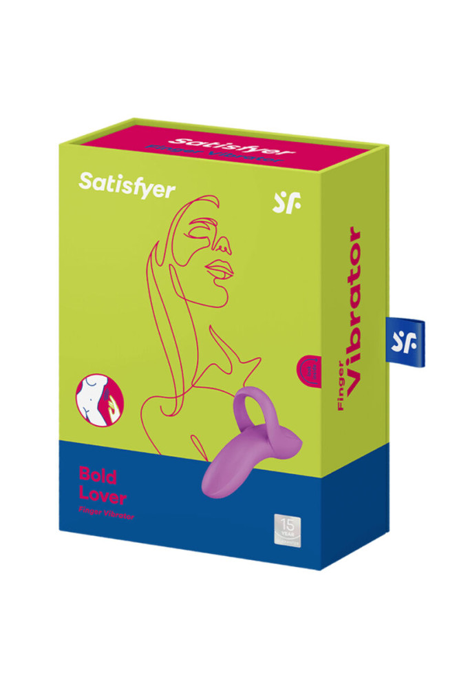 SATISFYER - VIBRATORE DA DITO BOLD LOVER ROSA