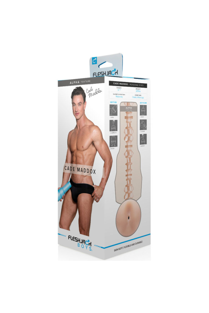 FLESHJACK - CADE MADDOX ALPHA ANO MASTURBADOR