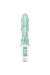 SATISFYER - APP VIBRATORE GONFIABILE CONIGLIO AIR PUMP BUNNY 5+ VERDE