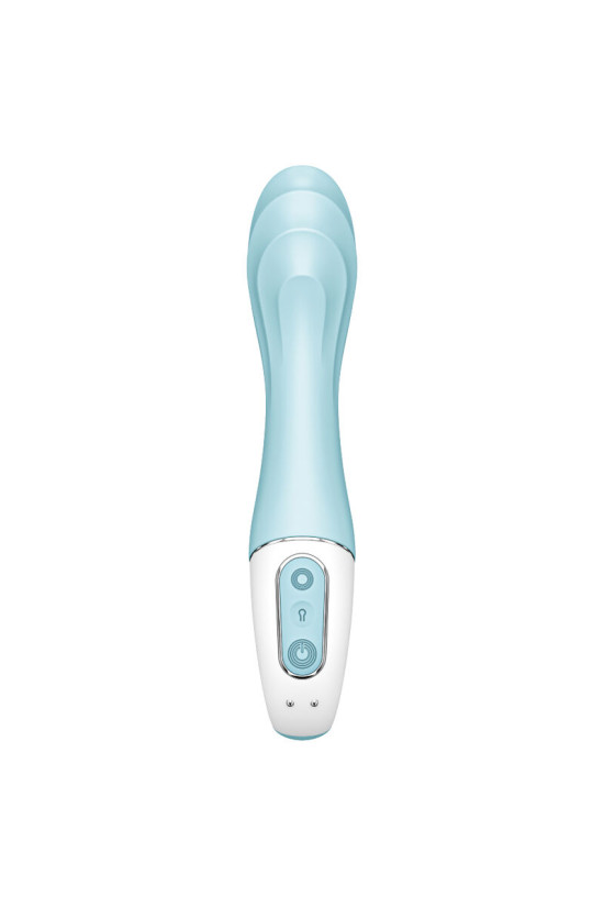 SATISFYER - VIBRATORE AIR PUMP 5+ VIBRATORE GONFIABILE G-SPOT BLU