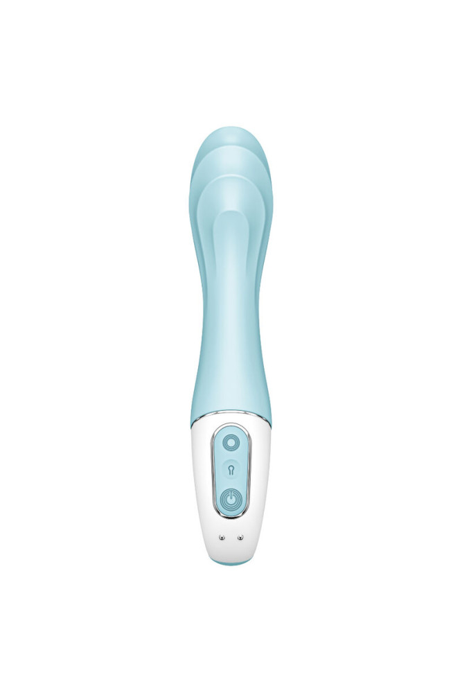 SATISFYER - VIBRATORE AIR PUMP 5+ VIBRATORE GONFIABILE G-SPOT BLU