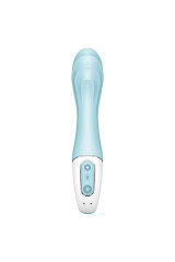 SATISFYER - VIBRATORE AIR PUMP 5+ VIBRATORE GONFIABILE G-SPOT BLU
