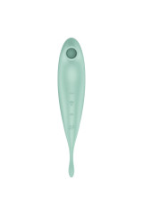 SATISFYER - TWIRLING PRO+ STIMOLATORE E APP VIBRATORE VERDE