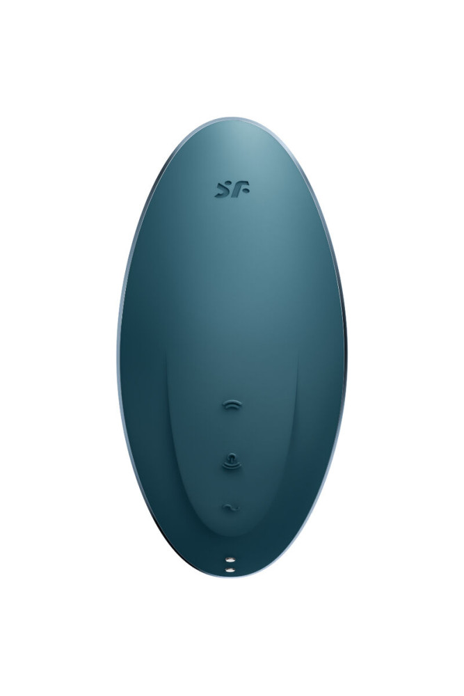 SATISFYER - VULVA LOVER 1 STIMOLATORE E VIBRATORE A IMPULSI D'ARIA BLU