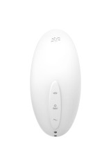 SATISFYER - STIMOLATORE E VIBRATORE A IMPULSI D'ARIA VULVA LOVER 2 BIANCO