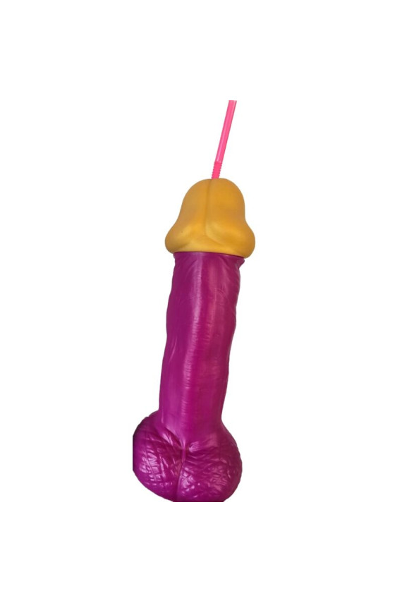 DIABLO PICANTE - PENE IN VETRO DI PLASTICA FUCSIA