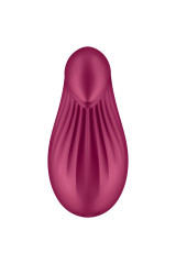 SATISFYER - VIBRATORE DA APPOGGIO DIPPING DELIGHT ROSSO